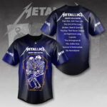Metallica Baseball Jersey - HOATT 11078
