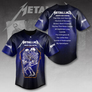 Metallica Baseball Jersey - HOATT 11078