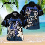 Metallica 3D Hawaiian Apparel - TANTN 12162
