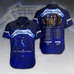 Metallica Short Sleeve Button-Down Shirt – HOATT 10935.1