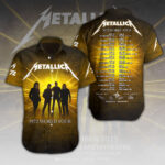 Metallica Short Sleeve Button-Down Shirt – HOATT 11089.1