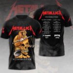 Metallica 3D Apparel - HOATT 11104