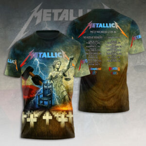 Metallica 3D Apparel - HOATT 11672