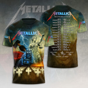 Metallica 3D Apparel - HOATT 11887