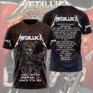 Metallica 3D Apparel - GNE NEW344