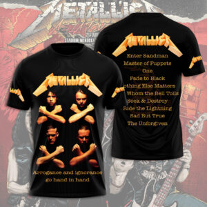 Metallica 3D Apparel - GNE NEW345