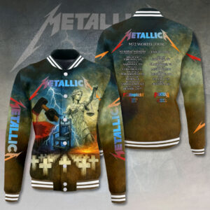 Metallica Varsity Jacket - HOATT 12193