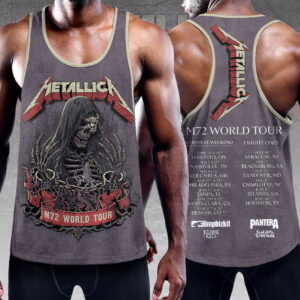 Metallica Y-Back Muscle Tank Top - HOATT 11524