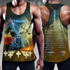 Metallica Y-Back Muscle Tank Top - HOATT 11903
