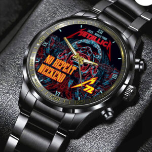 Metallica Black Stainless Steel Watch - GNE NEW504