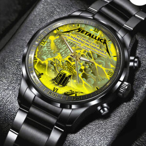 Metallica Black Stainless Steel Watch - GNE NEW510