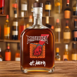 Metallica 25oz Empty Whiskey Bottle - GNE4176