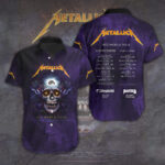 Metallica Short Sleeve Button-Down Shirt – TANTN 13411.1