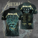Metallica 3D Apparel - TANTN 13579