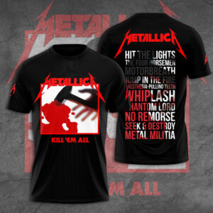Metallica 3D Apparel - GNE 3717
