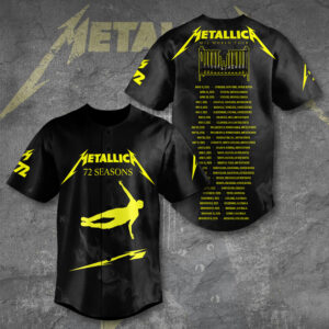 Metallica Baseball Jersey - TANTN 13388