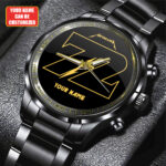 Personalized Metallica Black Stainless Steel Watch - GNE 3716