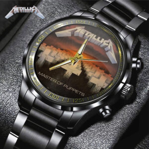Metallica Black Stainless Steel Watch - GNE 3032