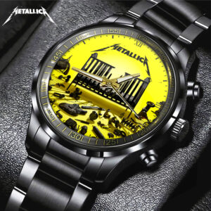 Metallica Black Stainless Steel Watch - GNE 3039