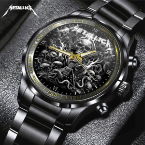 Metallica Black Stainless Steel Watch - GNE 3116