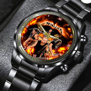 Metallica Black Stainless Steel Watch - GNE NEW220