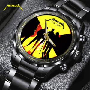 Metallica Black Stainless Steel Watch - TANTN 13397