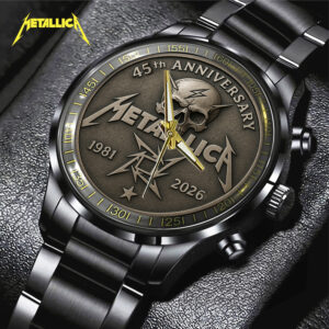 Metallica Black Stainless Steel Watch - TANTN 14146