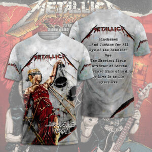Metallica 3D Apparel - HOATT 10953