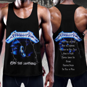 Metallica Y-Back Muscle Tank Top - HOATT 11197
