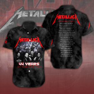 Metallica Short Sleeve Button-Down Shirt – NGHIAVT 1651.1