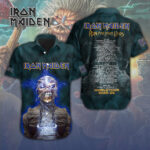Iron Maiden Band Short Sleeve Button-Down Shirt – NGHIAVT 1702.2
