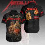 Metallica Short Sleeve Button-Down Shirt – NGHIAVT 1811.8