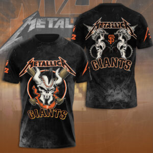 Metallica x San Francisco Giants 3D Apparel - NGHIAVT 1949