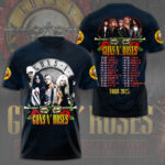 Guns N’ Roses 3D Apparel – NGHIAVT 1960