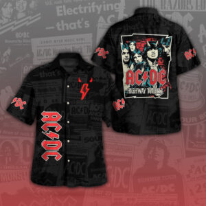 AC/DC 3D Hawaiian Apparel - NGHIAVT 2189