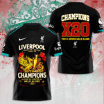 Liverpool FC 2024/25 Premier League Champions 3D Apparel - NGHIAVT 2235