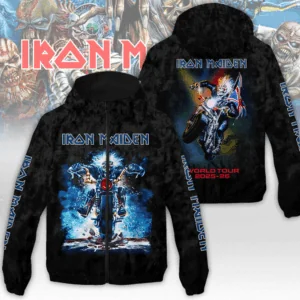 Iron Maiden 3D Windbreaker Jacket - NGHIAVT 2413.7