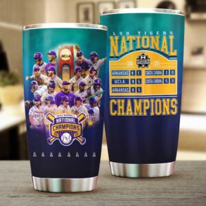 LSU Tigers Baseball Tumbler Cup - NGHIAVT 2857