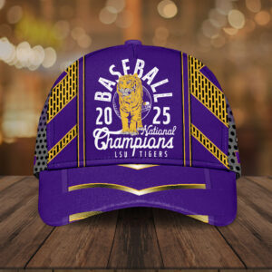 LSU Tigers Baseball 2025 National Champions Classic Cap - NGHIAVT 2859