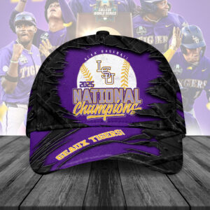 LSU Tigers Baseball 2025 National Champions Classic Cap - NGHIAVT 2878