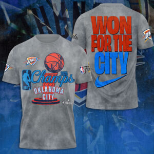 Oklahoma City Thunder 2025 NBA Champions 3D Apparel - NGHIAVT 2883