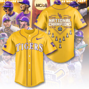 LSU Tigers Baseball Baseball Jersey - NGHIAVT 2888