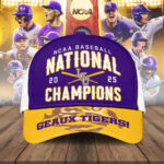 LSU Tigers Baseball 2025 National Champions Classic Cap – NGHIAVT 2890