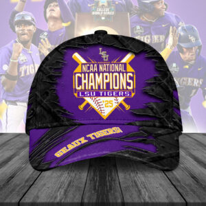 LSU Tigers Baseball 2025 National Champions Classic Cap - NGHIAVT 2902