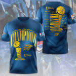 Oklahoma City Thunder 2025 NBA Champions 3D Apparel – NGHIAVT 2915