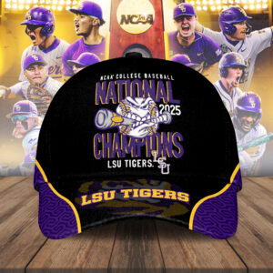 LSU Tigers Baseball 2025 National Champions Classic Cap - NGHIAVT 2943