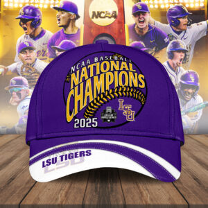 LSU Tigers Baseball 2025 National Champions Classic Cap - NGHIAVT 2947