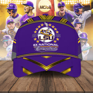 LSU Tigers Baseball 2025 National Champions Classic Cap - NGHIAVT 2948