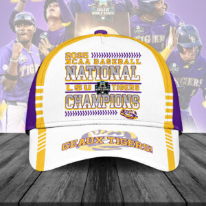 LSU Tigers Baseball 2025 National Champions Classic Cap - NGHIAVT 2949