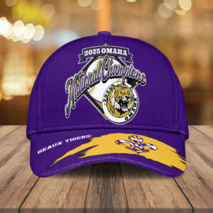 LSU Tigers Baseball 2025 National Champions Classic Cap - NGHIAVT 2950